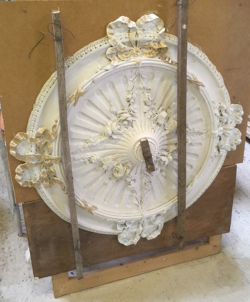 FRENCH ANTIQUE CEILING ROSE